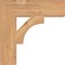 Ekena Millwork Westlake Block Smooth Bracket, Western Red Cedar, 3 1/2"W x 14"D x 14"H BKT04X14X14WTL05SWR - alternate 4